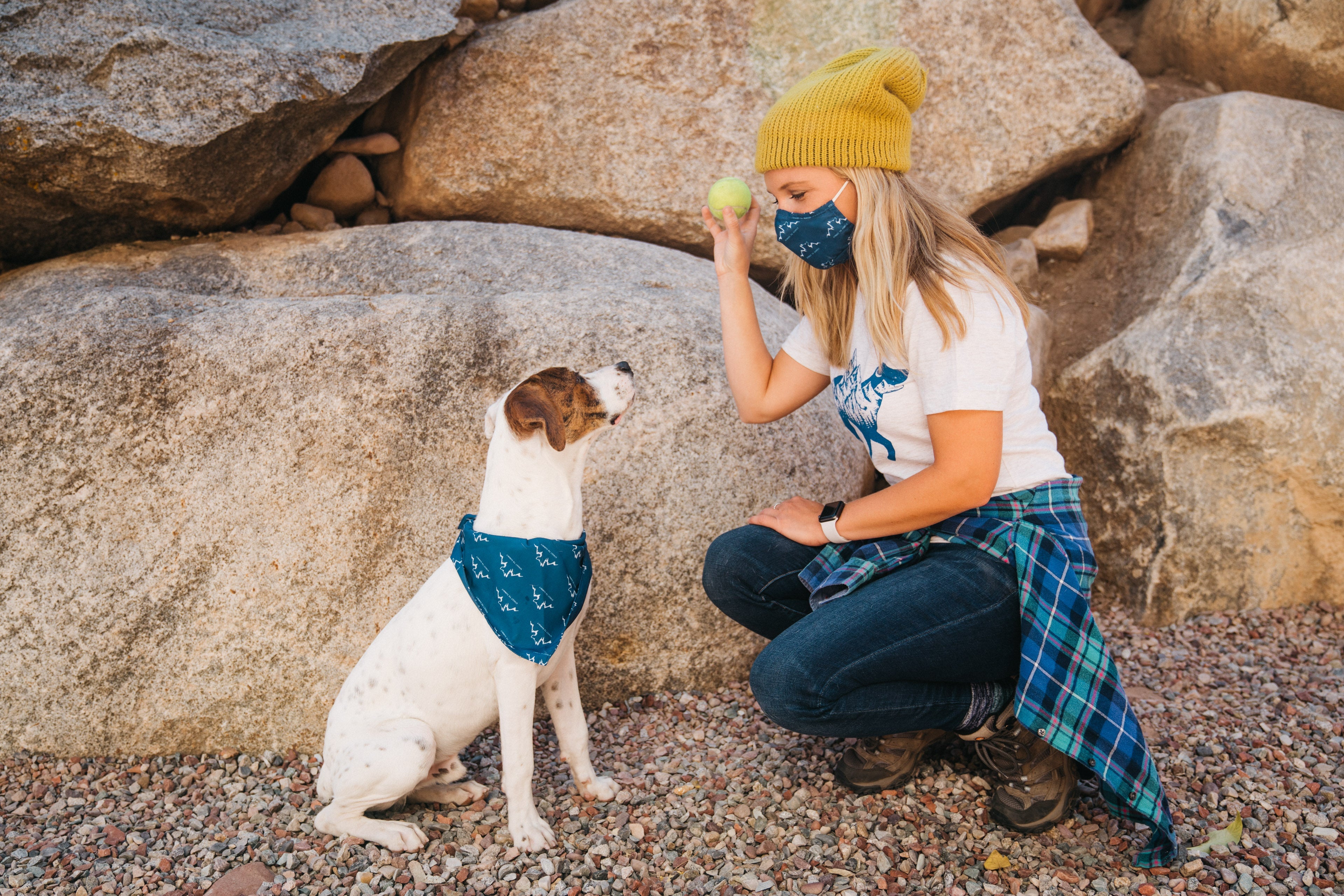 48-Inch Silky Pet Bandana, Machine Washable