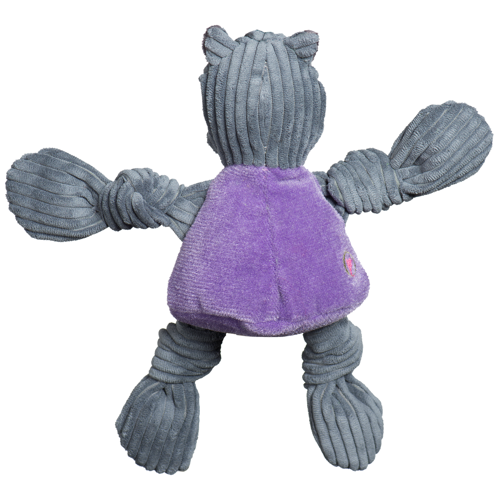 Kansas State Willie the Wildcat Plush Dog Toy