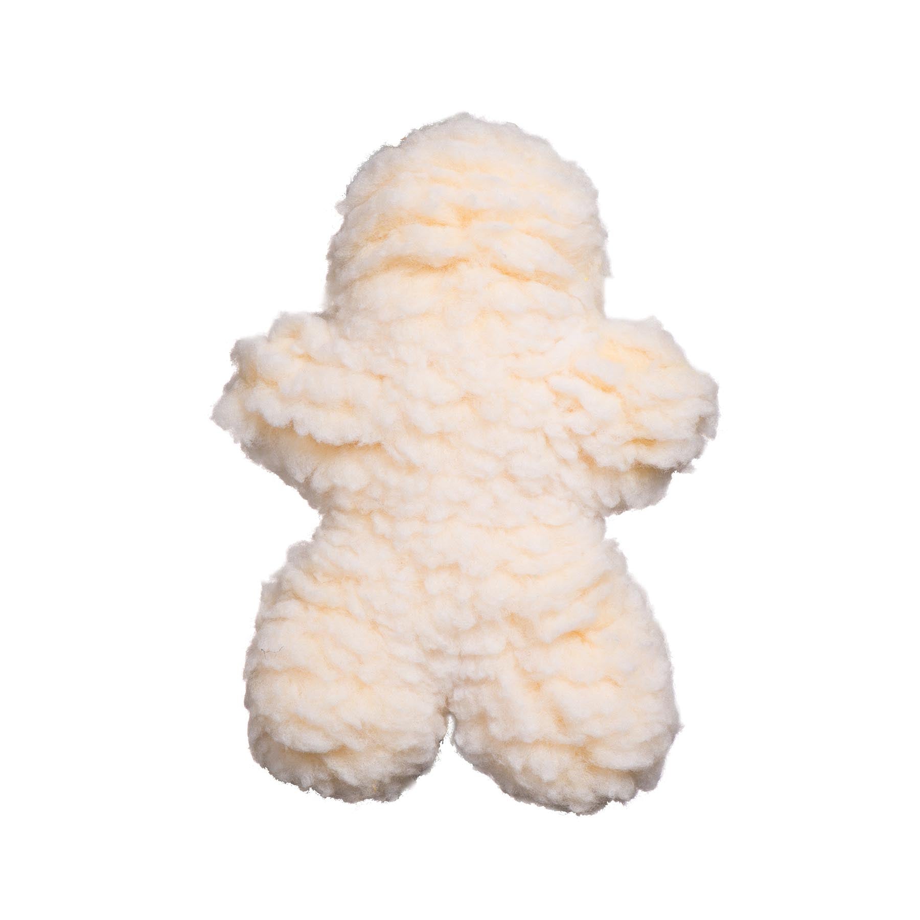 HuggleFleece Plush Dog Toy – Soft Synthetic Lambswool, 12"
