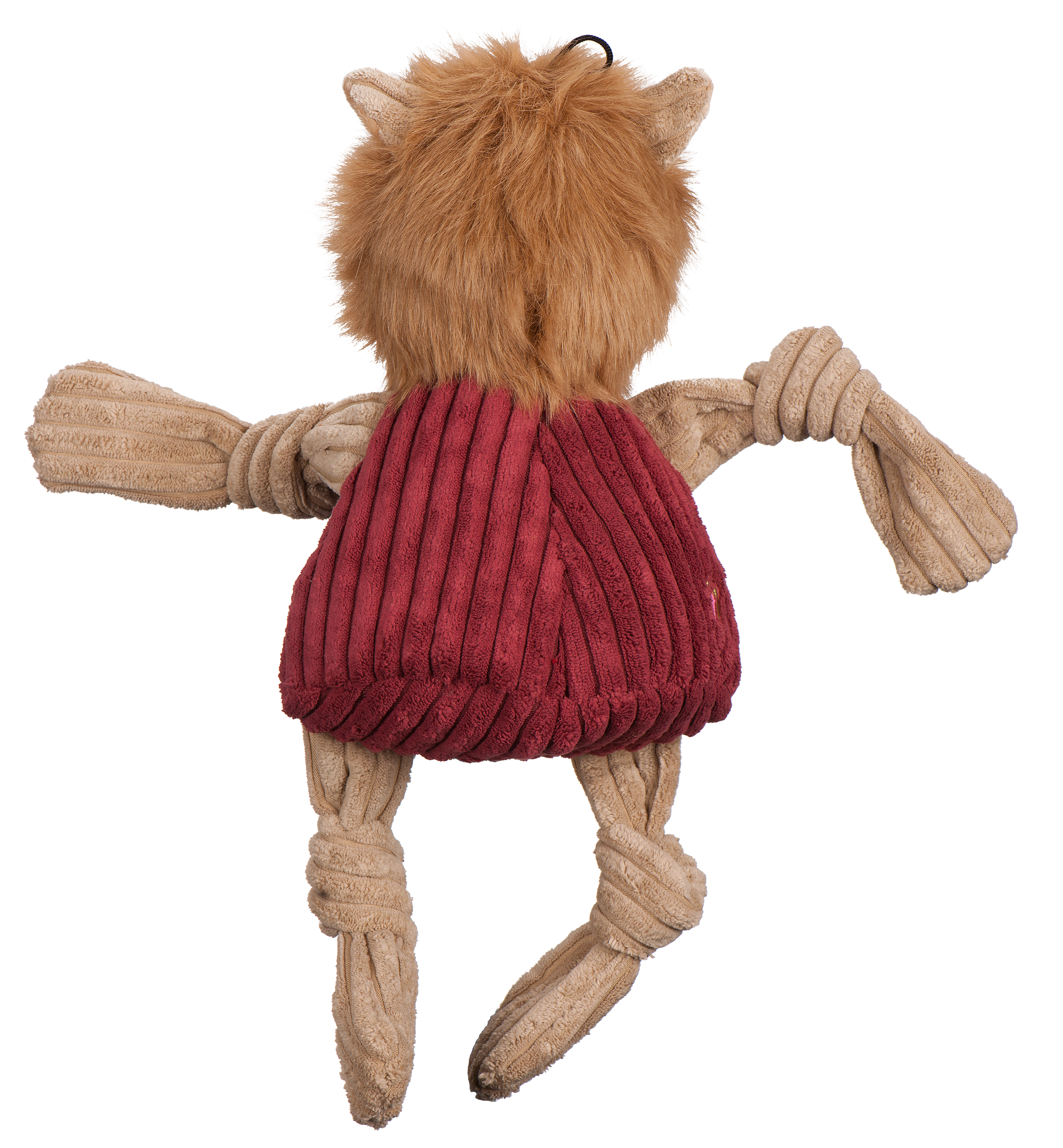 Texas A&M Reveille Knottie Plush Dog Toy with Squeakers