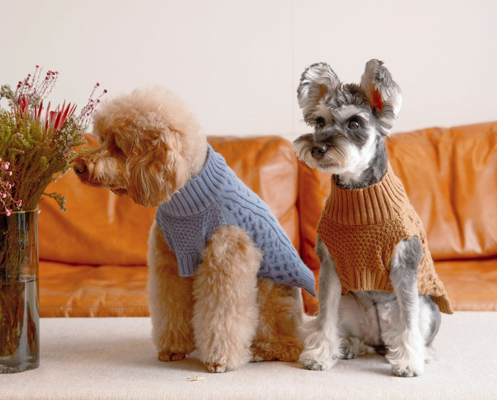 Knit Pet Sweater in Breathable Acrylic Fiber