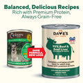 Dave’s 95% Beef & Beef Liver Canned Dog Food