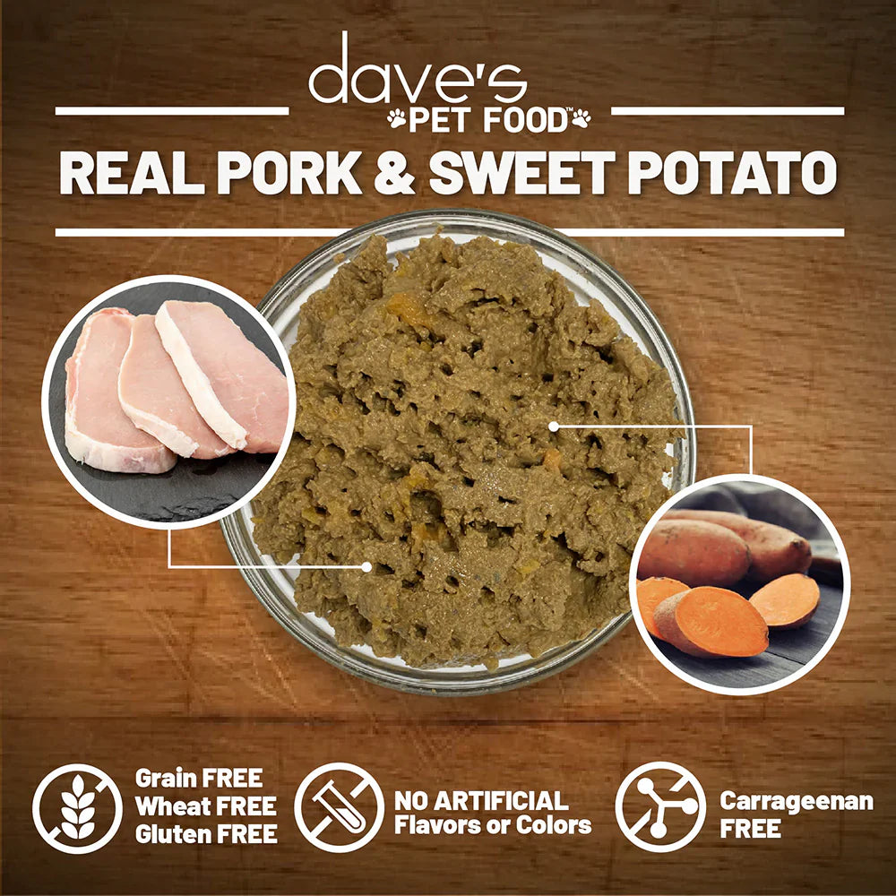 Grain-Free Pork & Sweet Potato Dog Food in Gravy