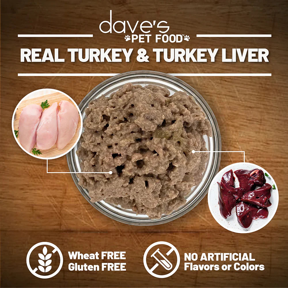 Turkey & Turkey Liver Dog Food – High Protein, Grain Free