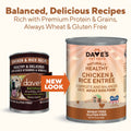 Chicken & Rice Natural Dog Food with Added Vitamins and Minerals