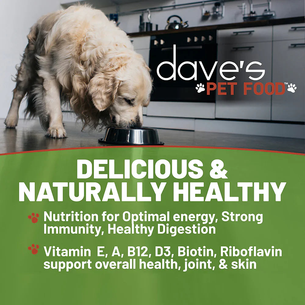 Chicken & Rice Natural Dog Food with Added Vitamins and Minerals