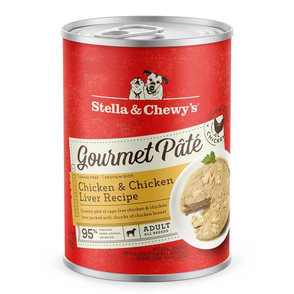 Dual-Texture Chicken Pâté Dog Food with Real Chicken Breast