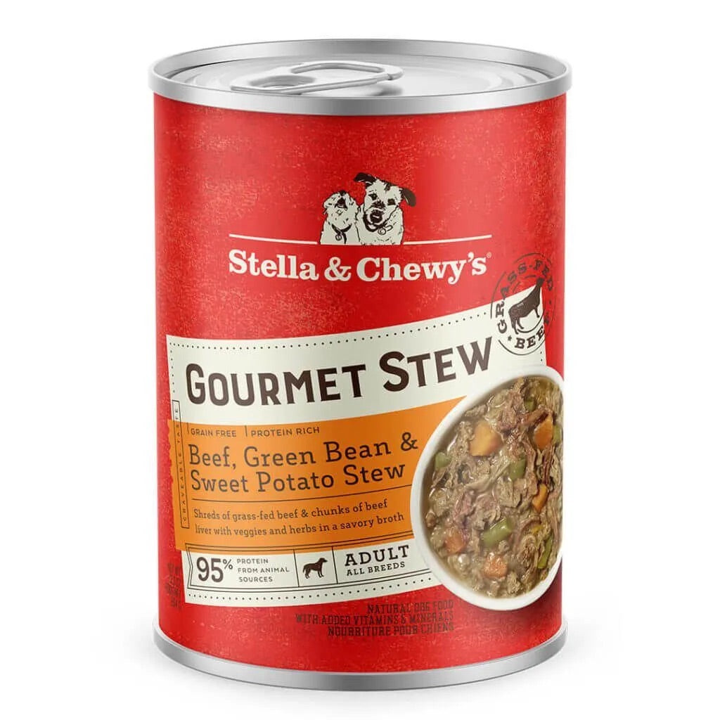 Grass-Fed Beef Stew for Adult Dogs with Beef Liver & Veggies