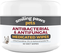 Chlorhexidine & Ketoconazole Medicated Pet Wipes for Dogs & Cats