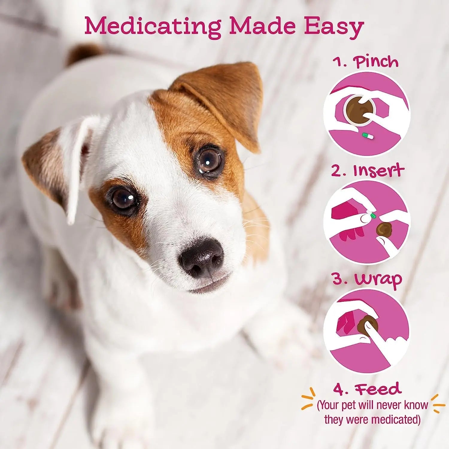 Cheese & Bacon Dog Pill Wrap Paste