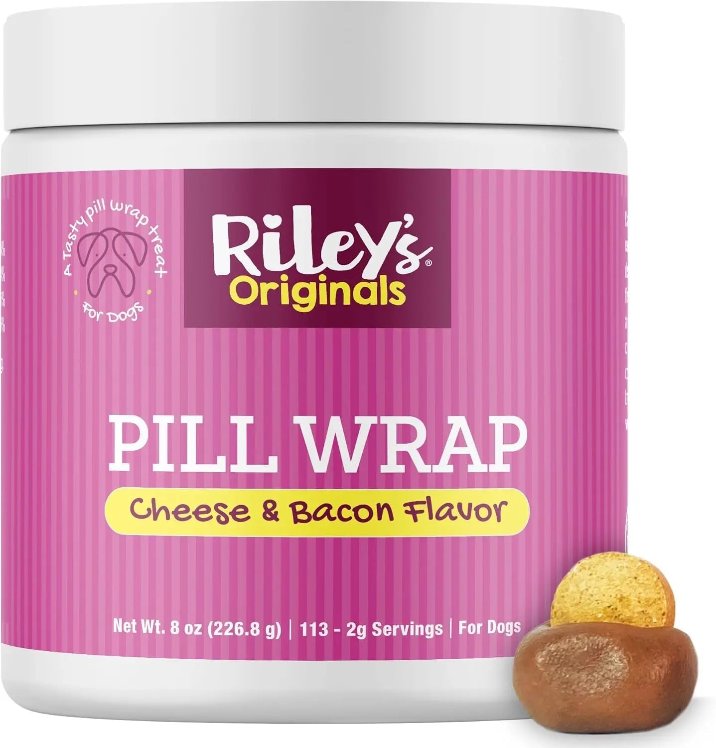 Cheese & Bacon Dog Pill Wrap Paste