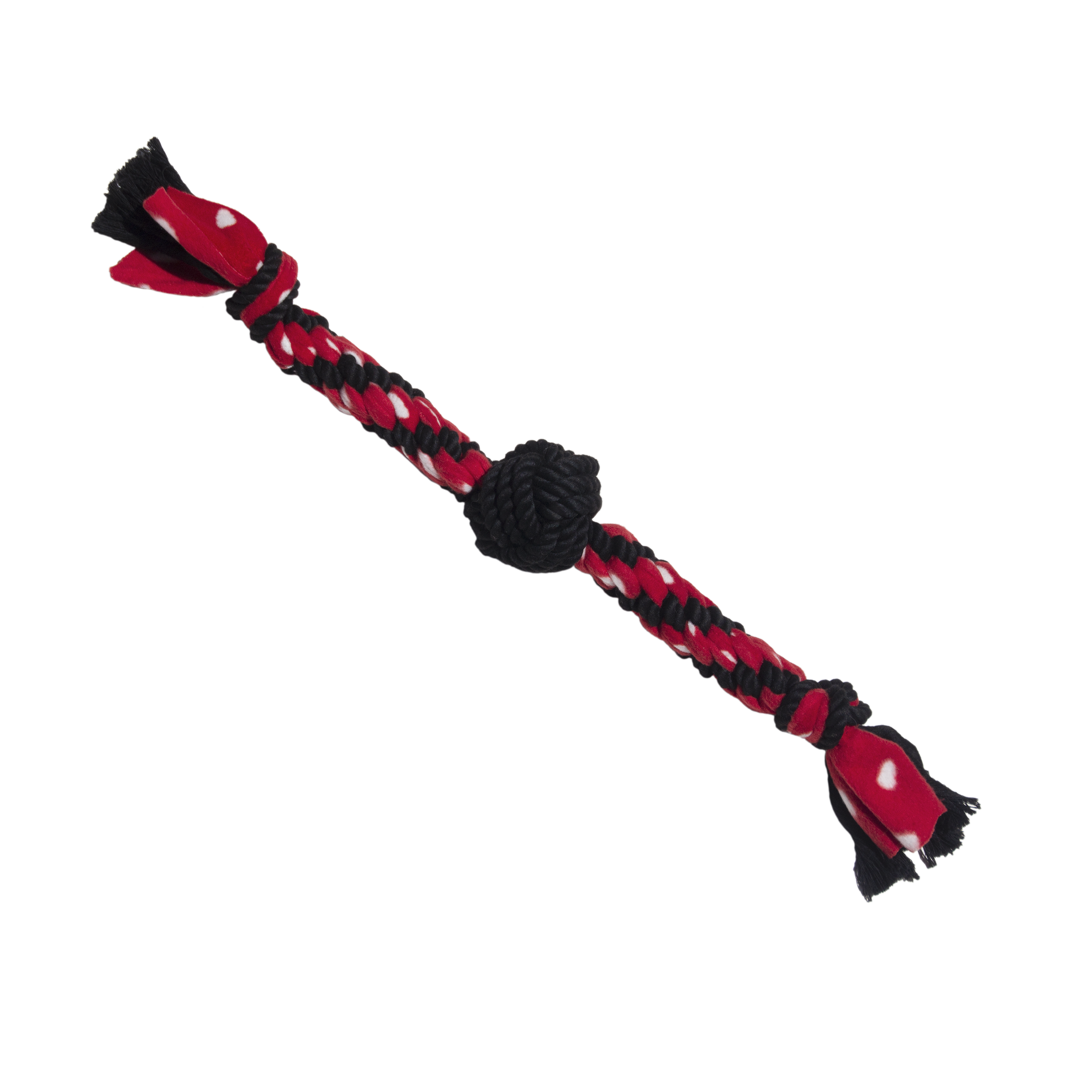 KONG Signature Dual Knot Rope Dog Toy – Cotton & Fleece