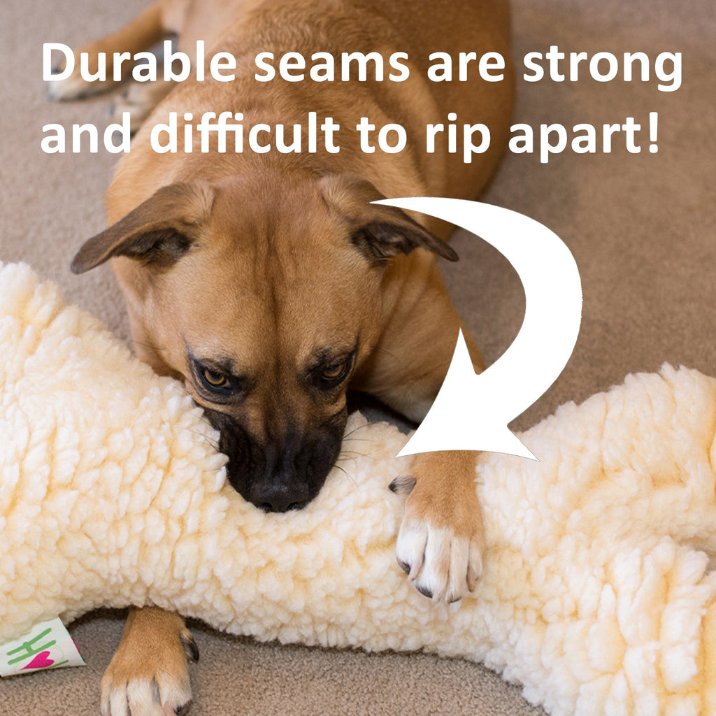 Louise Lamb Plush Dog Toy, 16" – Fluffer Long Lovelies Collection