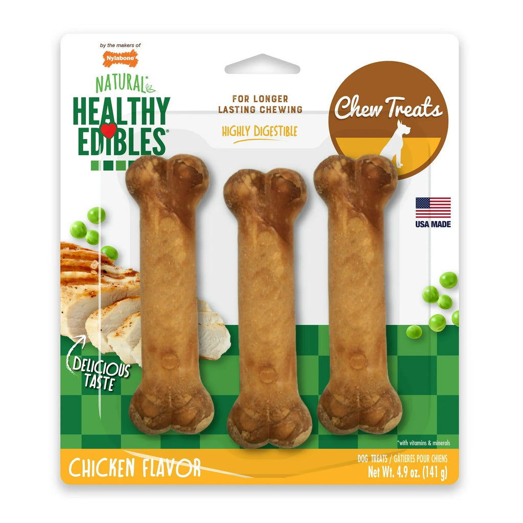 Digestible Rawhide-Free Dog Chew with Baked-In Flavor