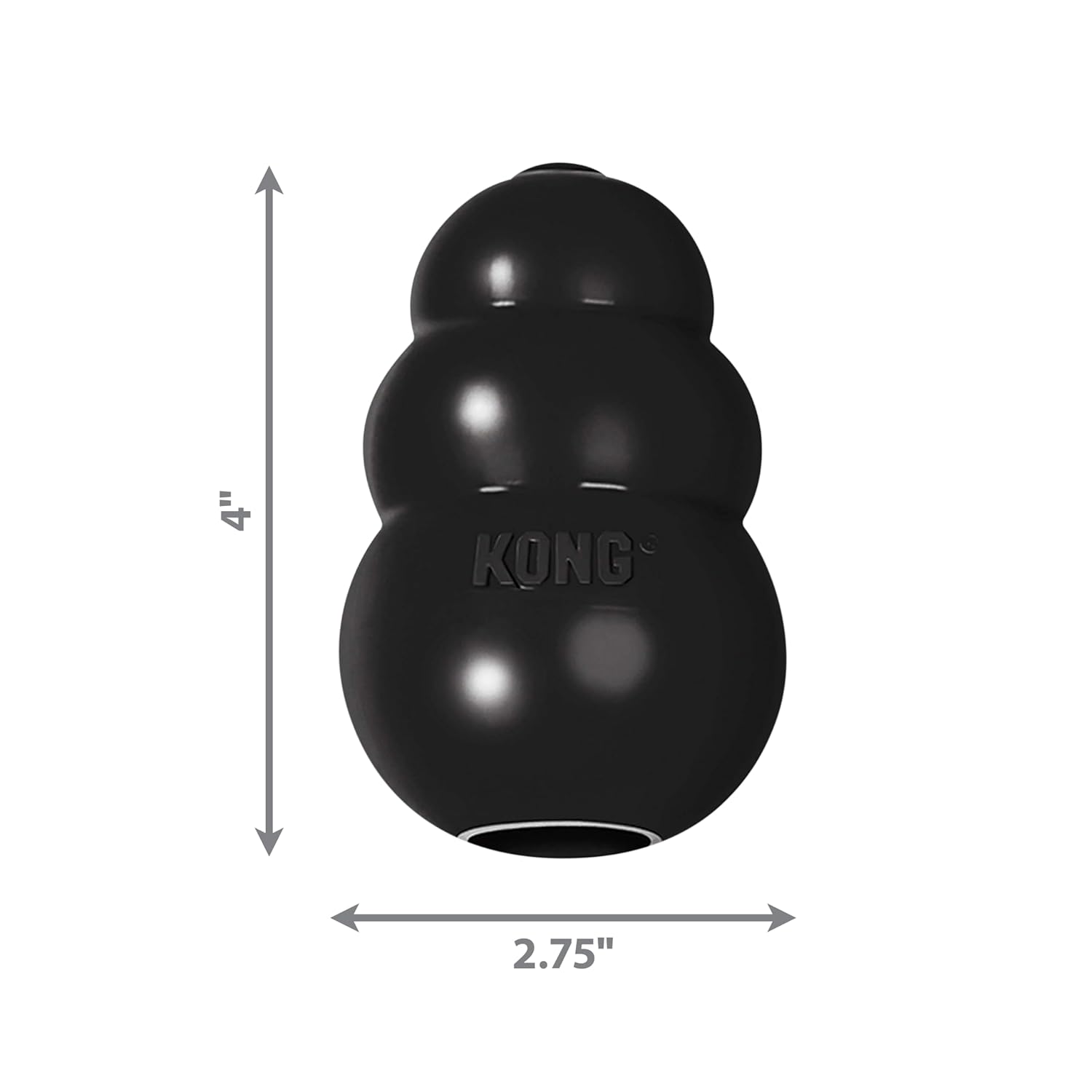 KONG Extreme Dog Toy for Power Chewers, Durable Natural Rubber
