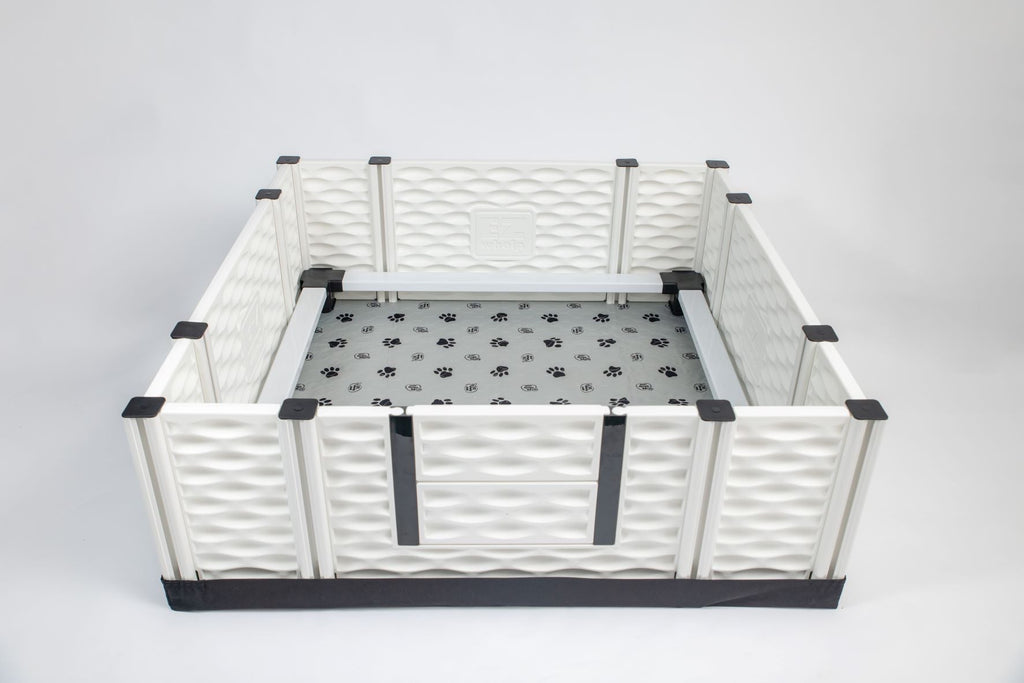 EZclassic Starter Whelping Box Bundle with Heat Combo