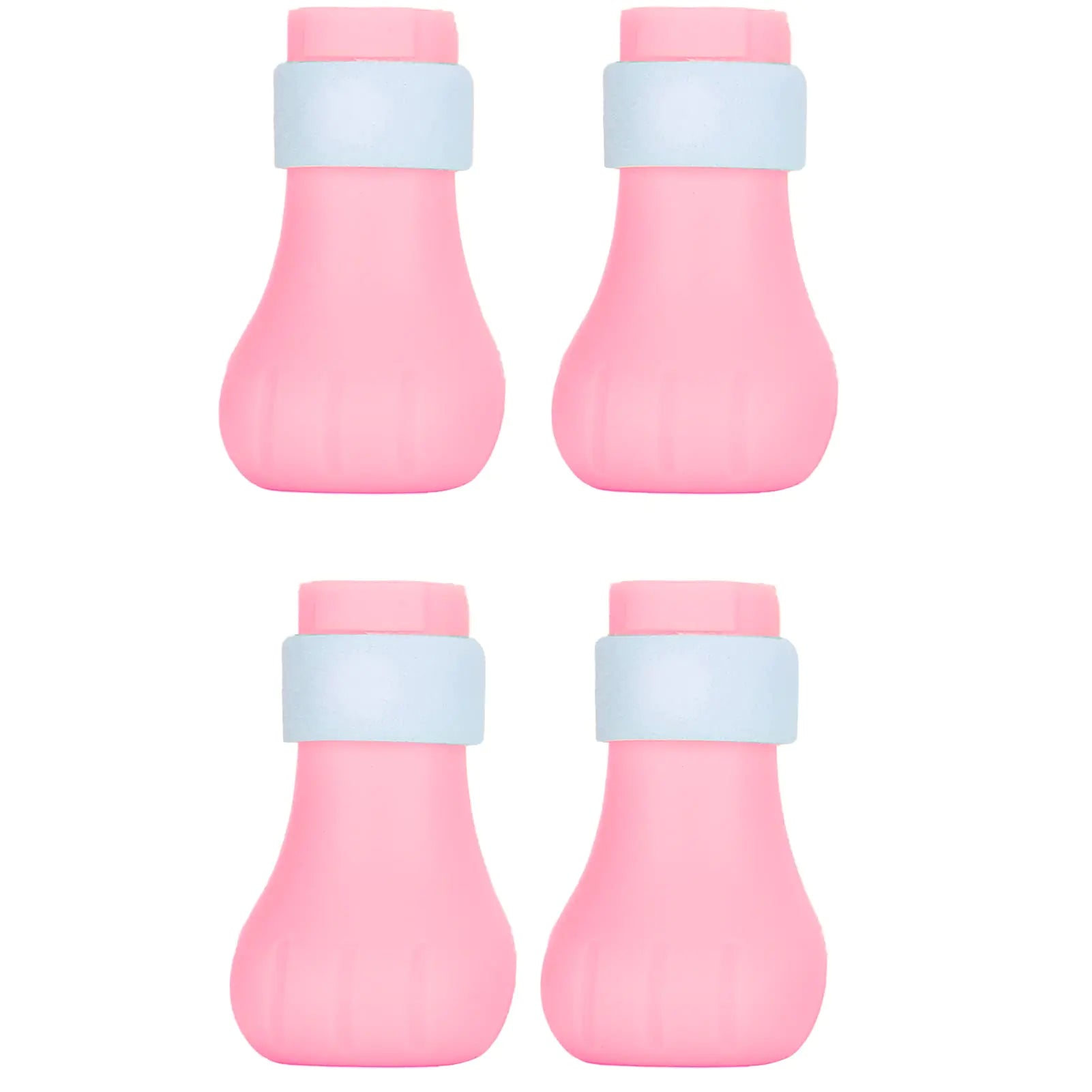 Adjustable Silicone Cat Boots for Grooming and Vet Visits