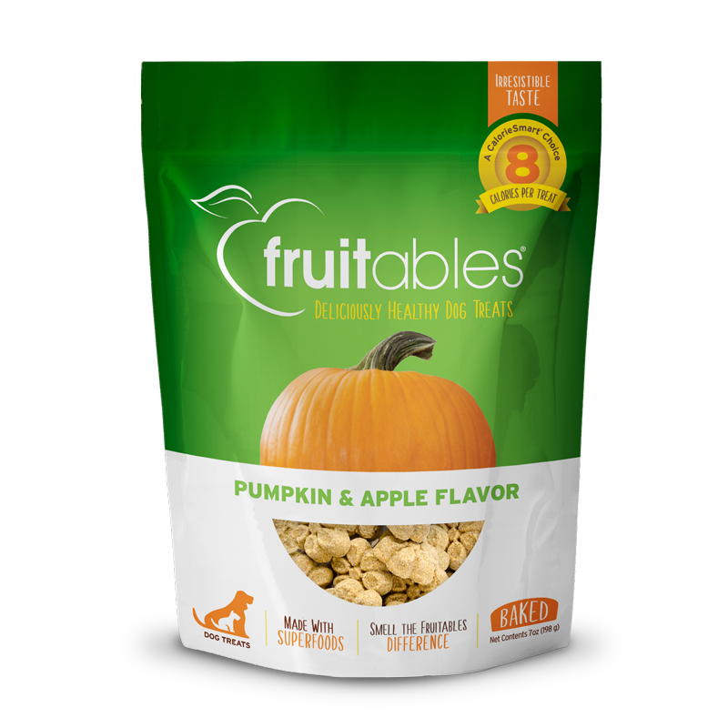 Pumpkin & Apple Crunchy Dog Treats with Cinnamon