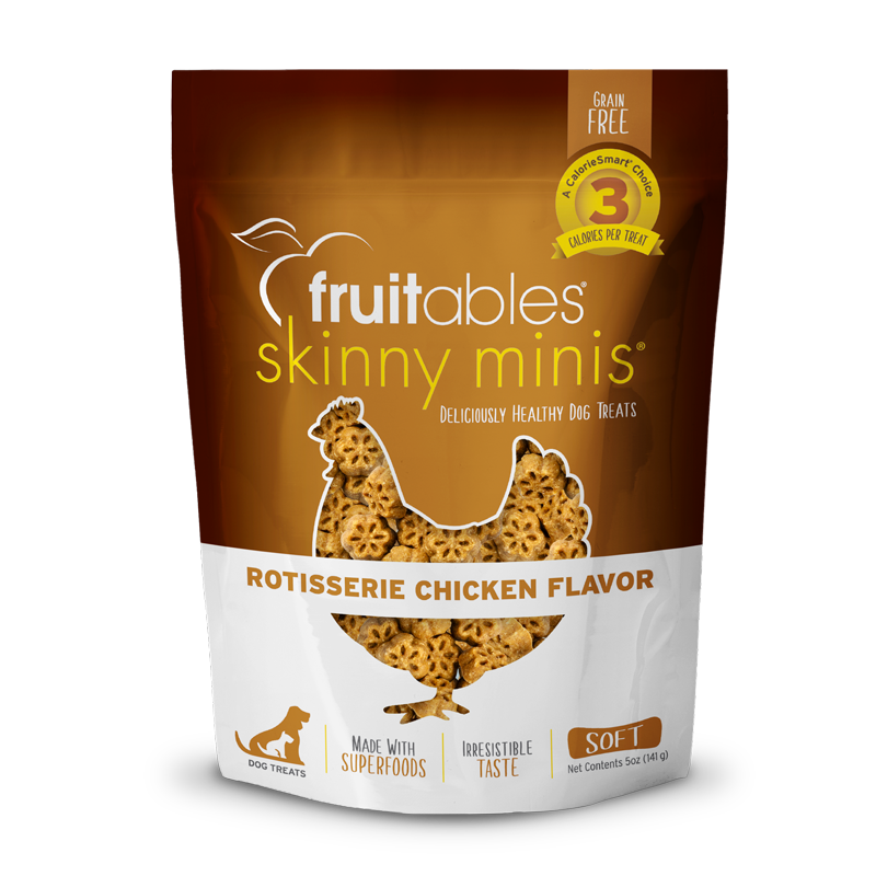 Roast Chicken Mini Dog Treats with Pumpkin & Flaxseed, Grain-Free