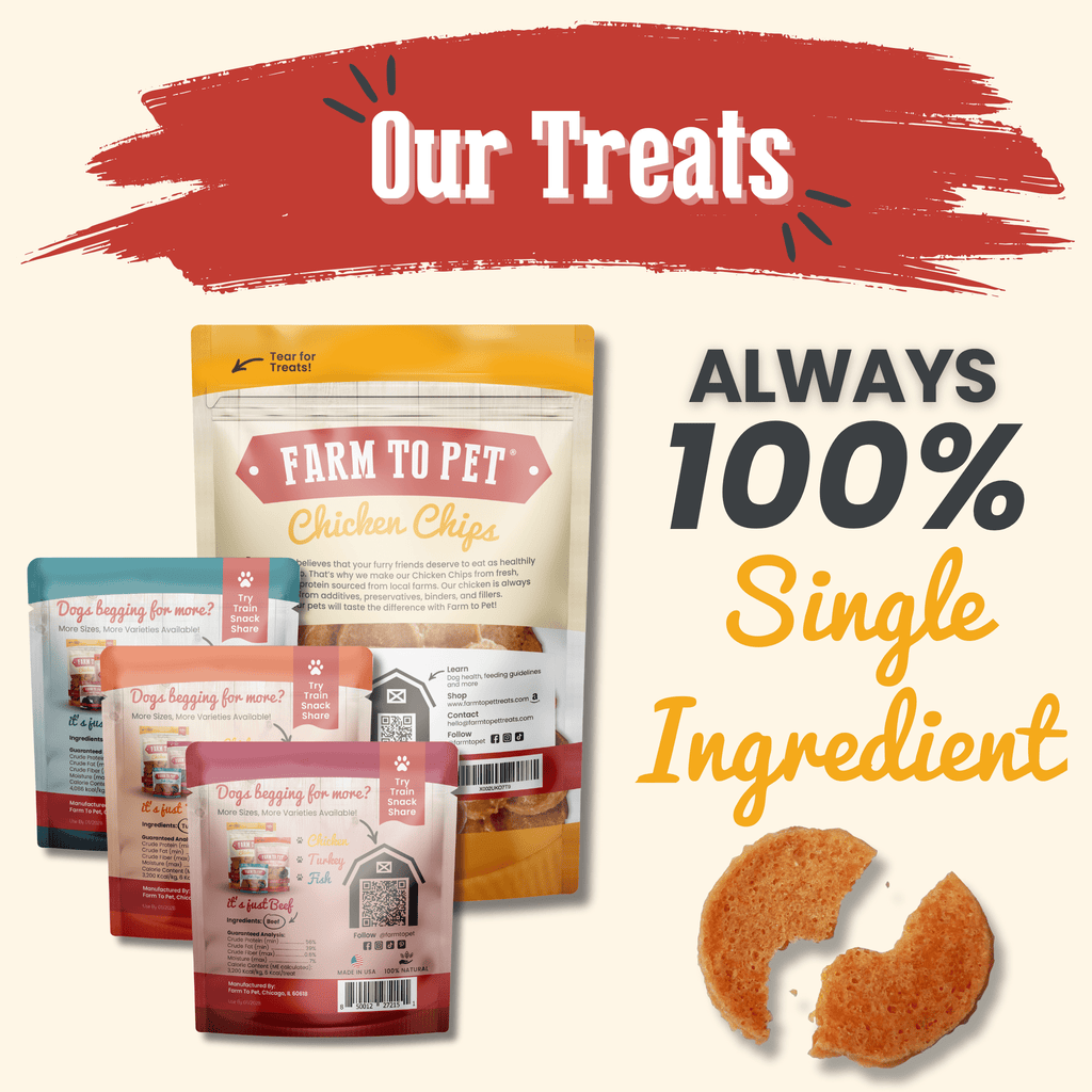 Puppy Pack Single-Ingredient Treats – Chicken, Beef, Fish & Turkey