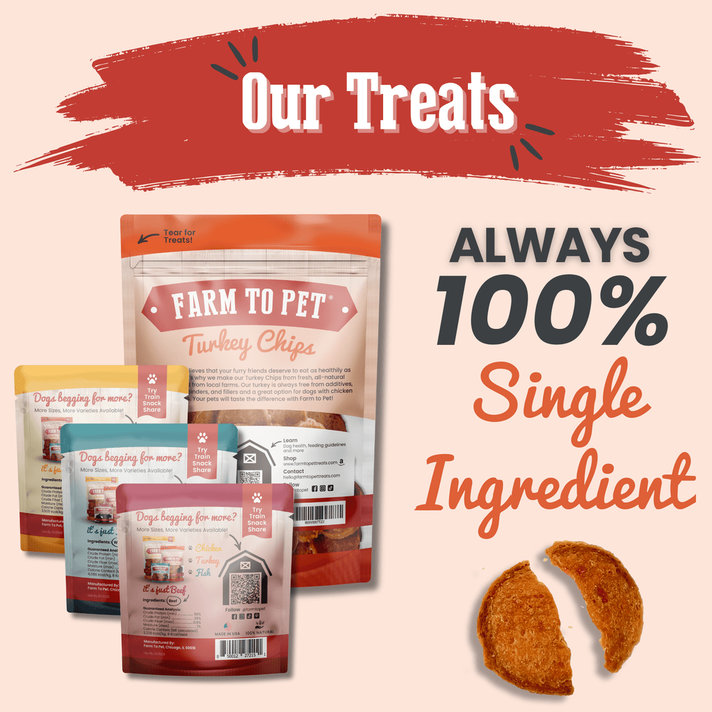 Puppy Pack Single-Ingredient Treats – Chicken, Beef, Fish & Turkey