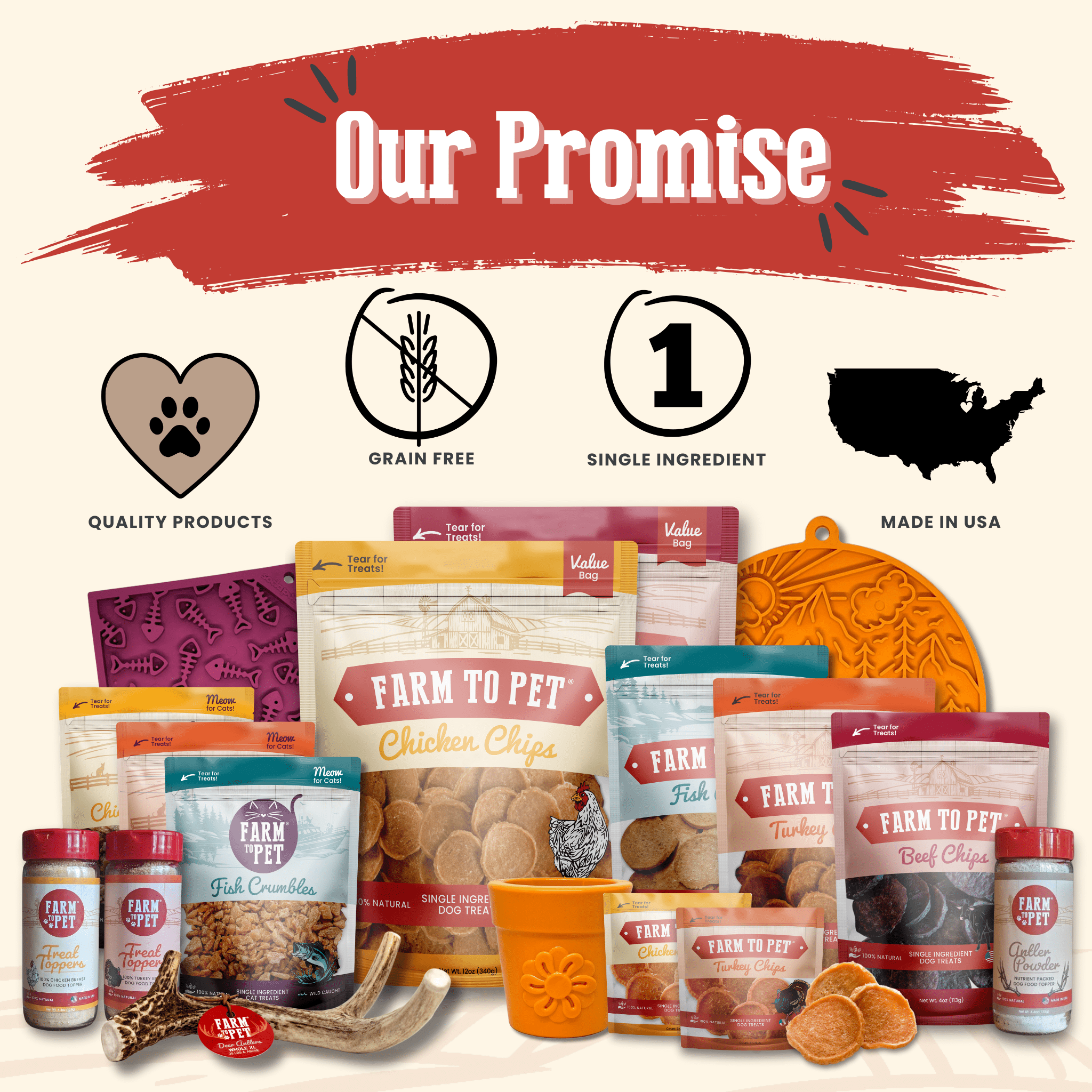Chicken Chip Snack Packs for Dogs and Cats – 100% Chicken Breast