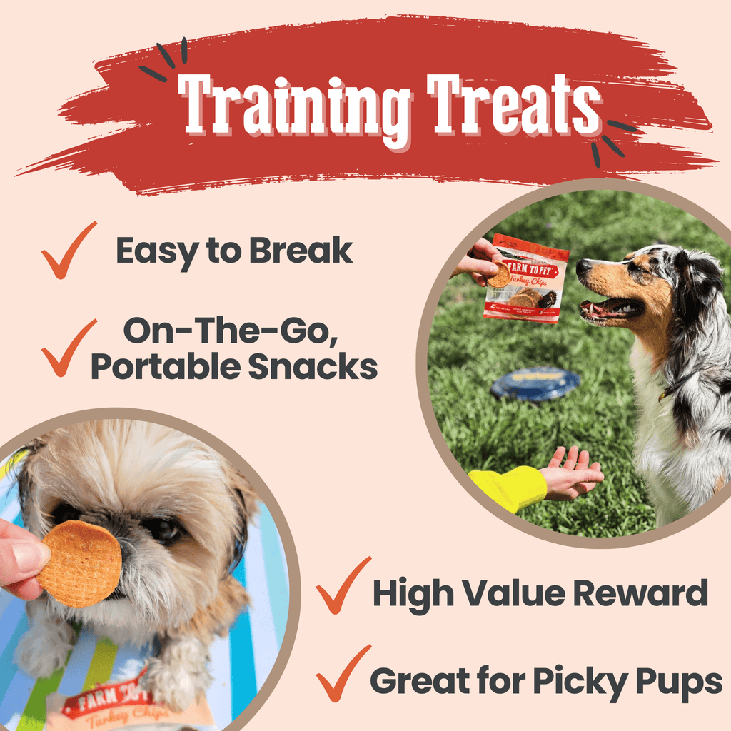 Turkey Chips Snack Pack for Dogs & Cats, 6 Pieces