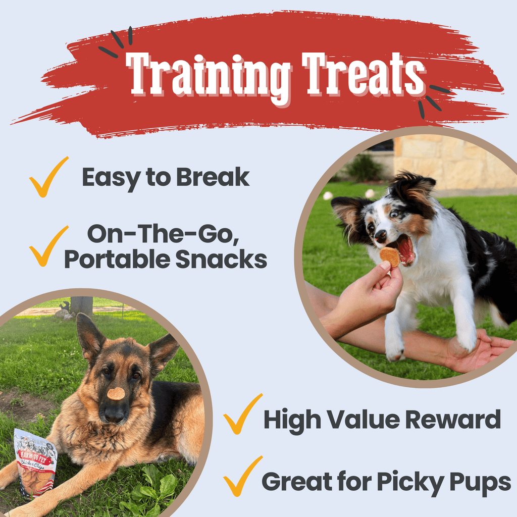 Americana Chicken Chips Dog Treats – Single Ingredient, USA Made