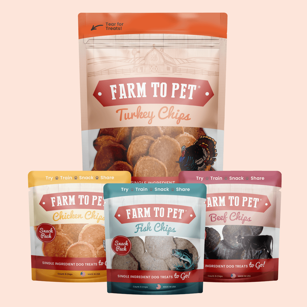 Puppy Pack Single-Ingredient Treats – Chicken, Beef, Fish & Turkey