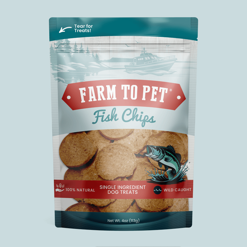 Wild-Caught Walleye Fish Chips for Dogs & Cats