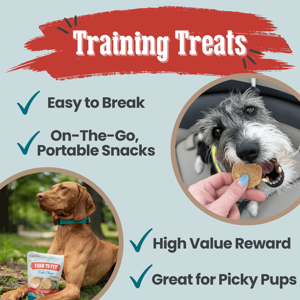 Wild-Caught Walleye Fish Chips for Dogs & Cats