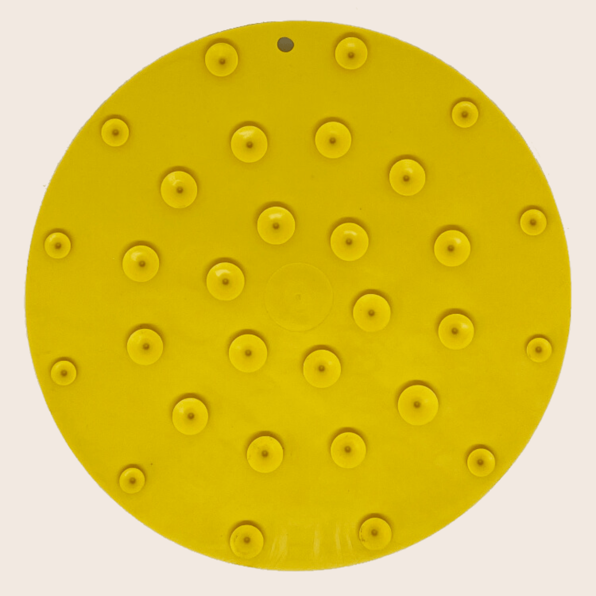 Suction Cup Lick Mat for Dogs and Cats, 8" Diameter, USA-Made Rubber
