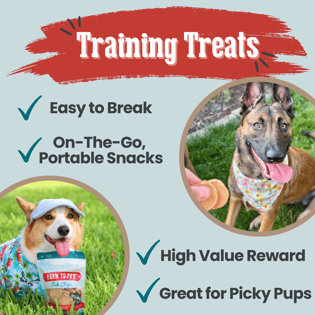 Wild-Caught Walleye Fish Chips for Dogs & Cats