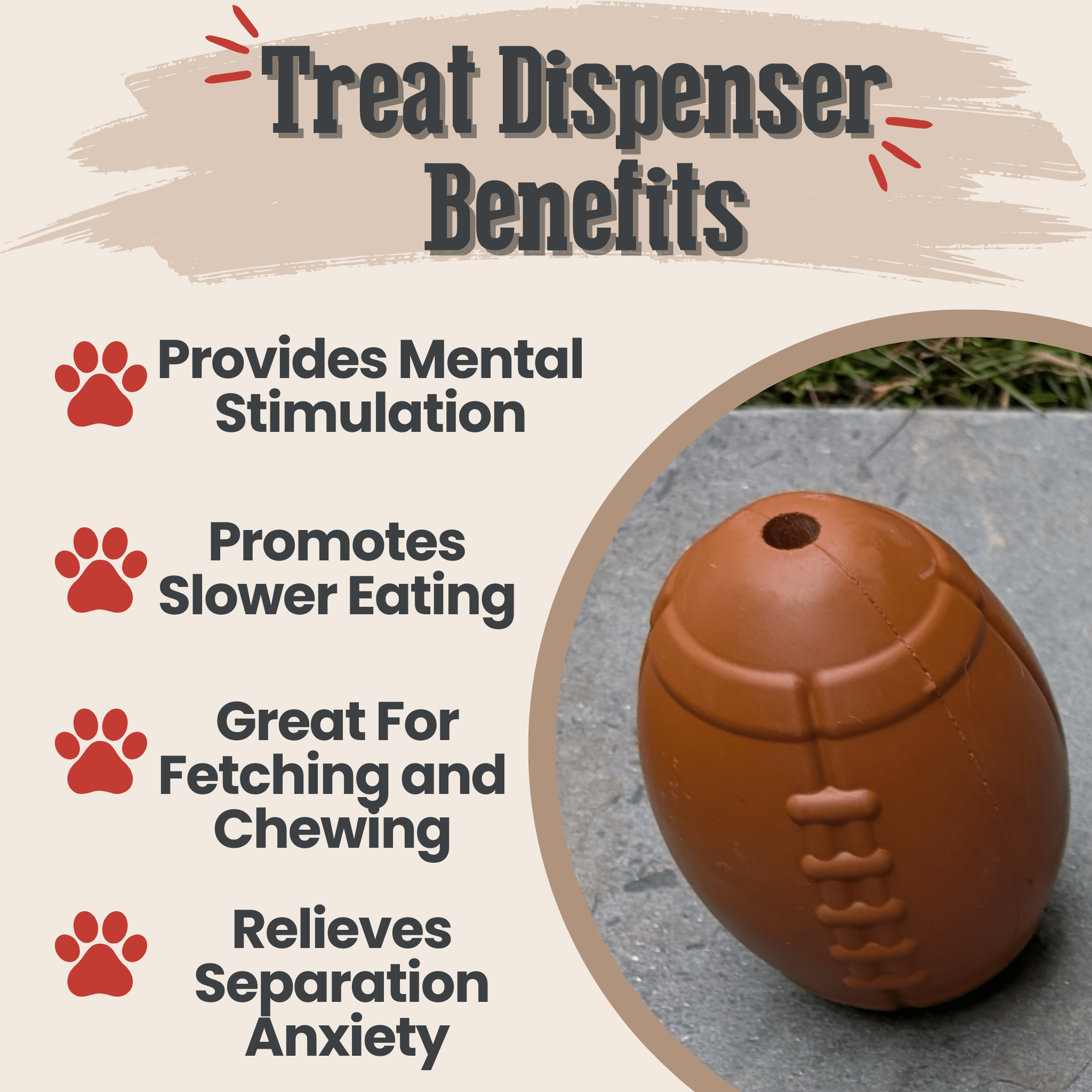 SodaPup Dog Treat Dispenser for Medium to Large Dogs