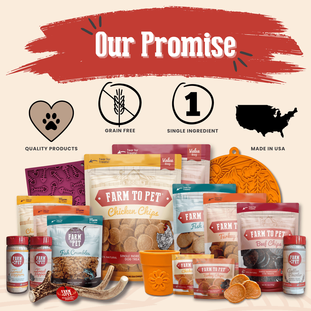 Snack Pack Sampler – Single-Ingredient Protein Chips for Pets