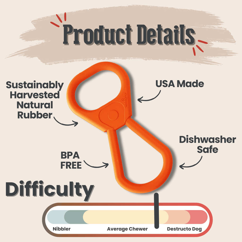 Durable USA-Made Dog Tug Toy for Interactive Play