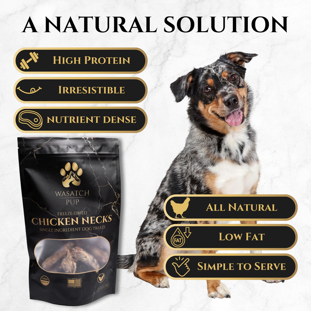 Freeze-Dried Chicken Necks Dog Chews