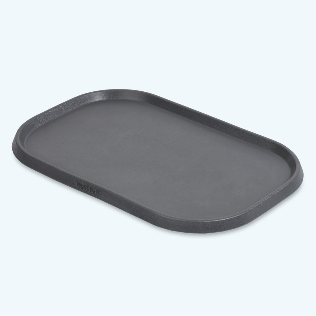 Dog Placemat with Raised Edges – Kelp or Tropic Red
