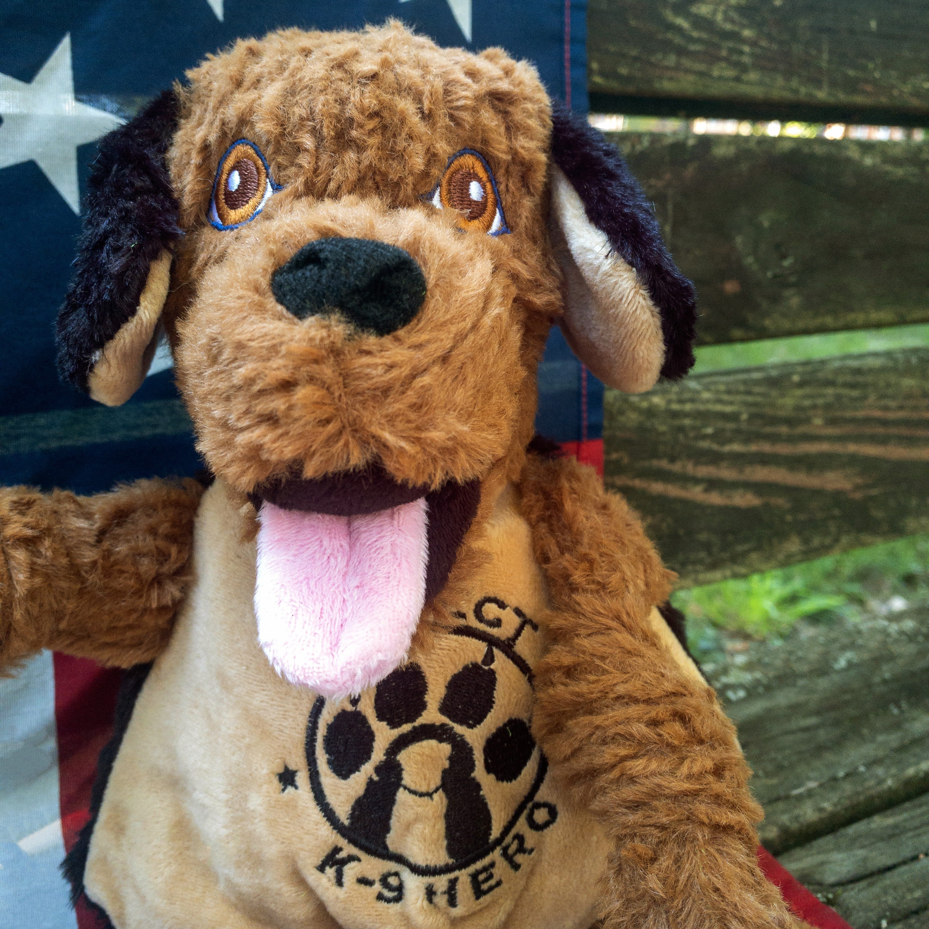 K-9 Flash Knottie Large Durable Plush Dog Toy