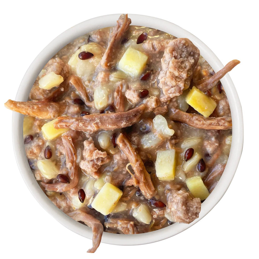 Awesome Shiny Grass-Fed Beef & Superfoods Dog Food for Skin & Coat