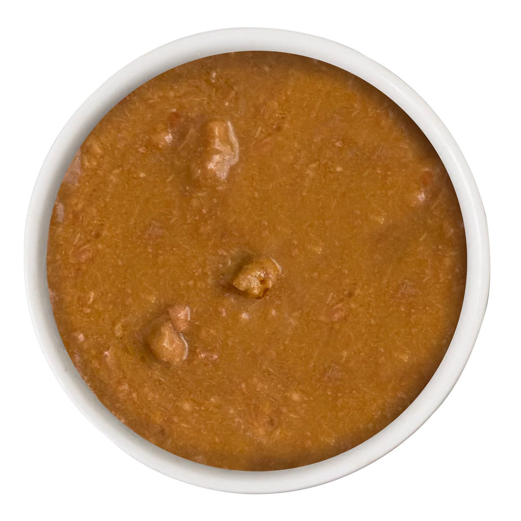Turkey & Salmon Cat Meal Topper with Gravy for Digestive Support