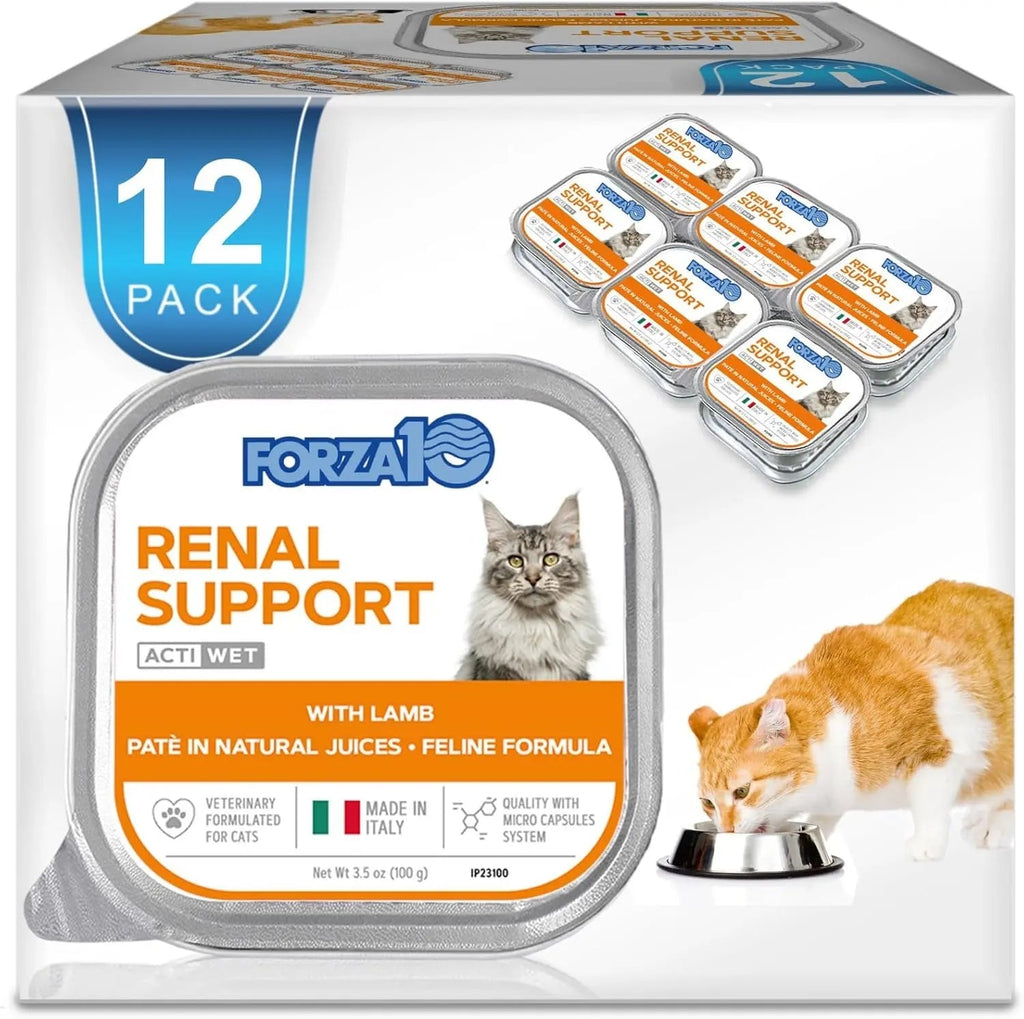 Lamb Wet Cat Food for Kidney & Cardiac Support, 12 x 3.5 oz Cans