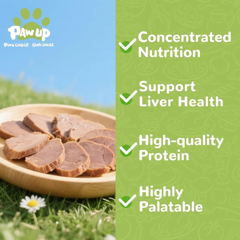 Freeze-Dried Chicken Liver & Heart Treats for Dogs and Cats 2.1 oz