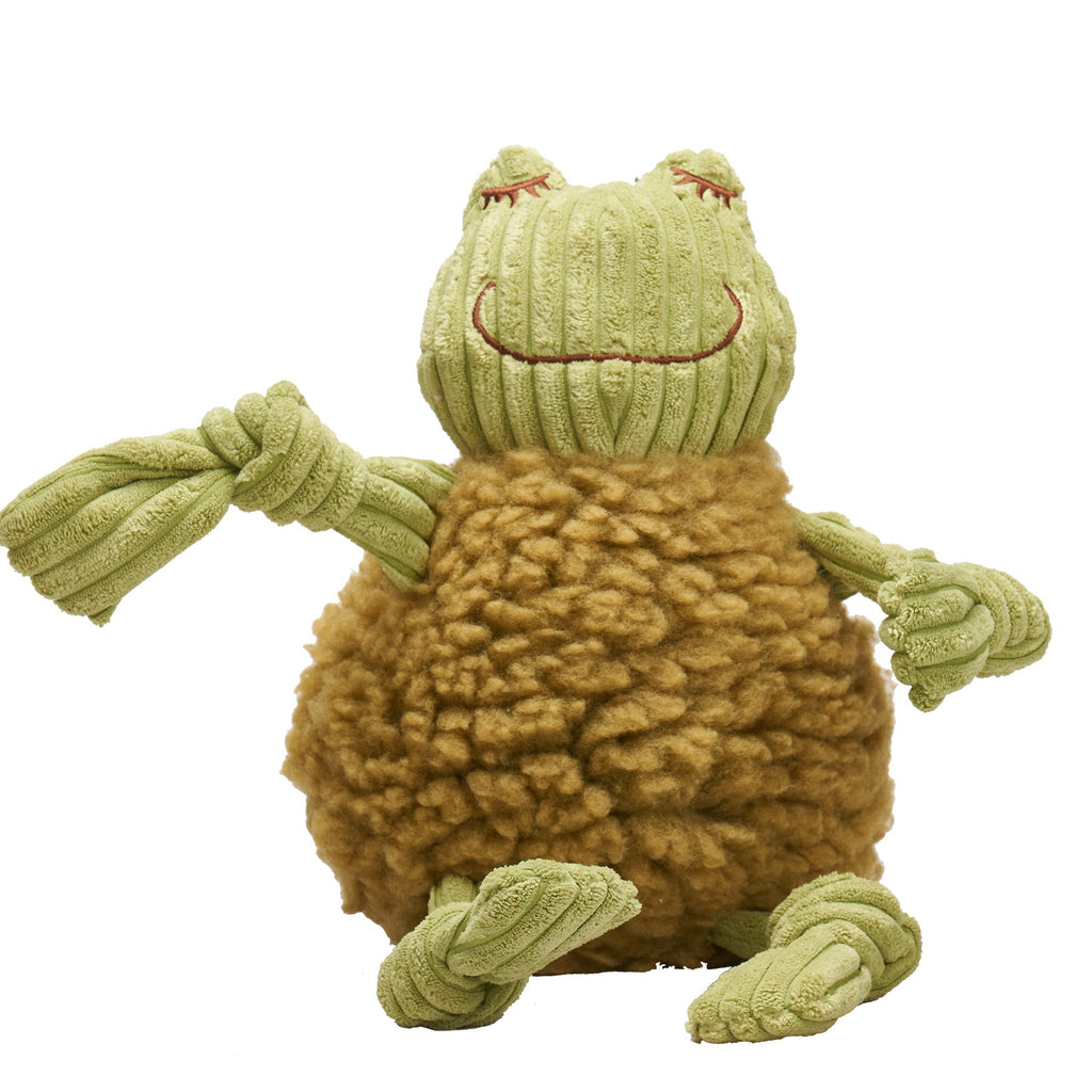 HuggleFleece FlufferKnotties Plush Dog Toy with Knotted Limbs, 15"