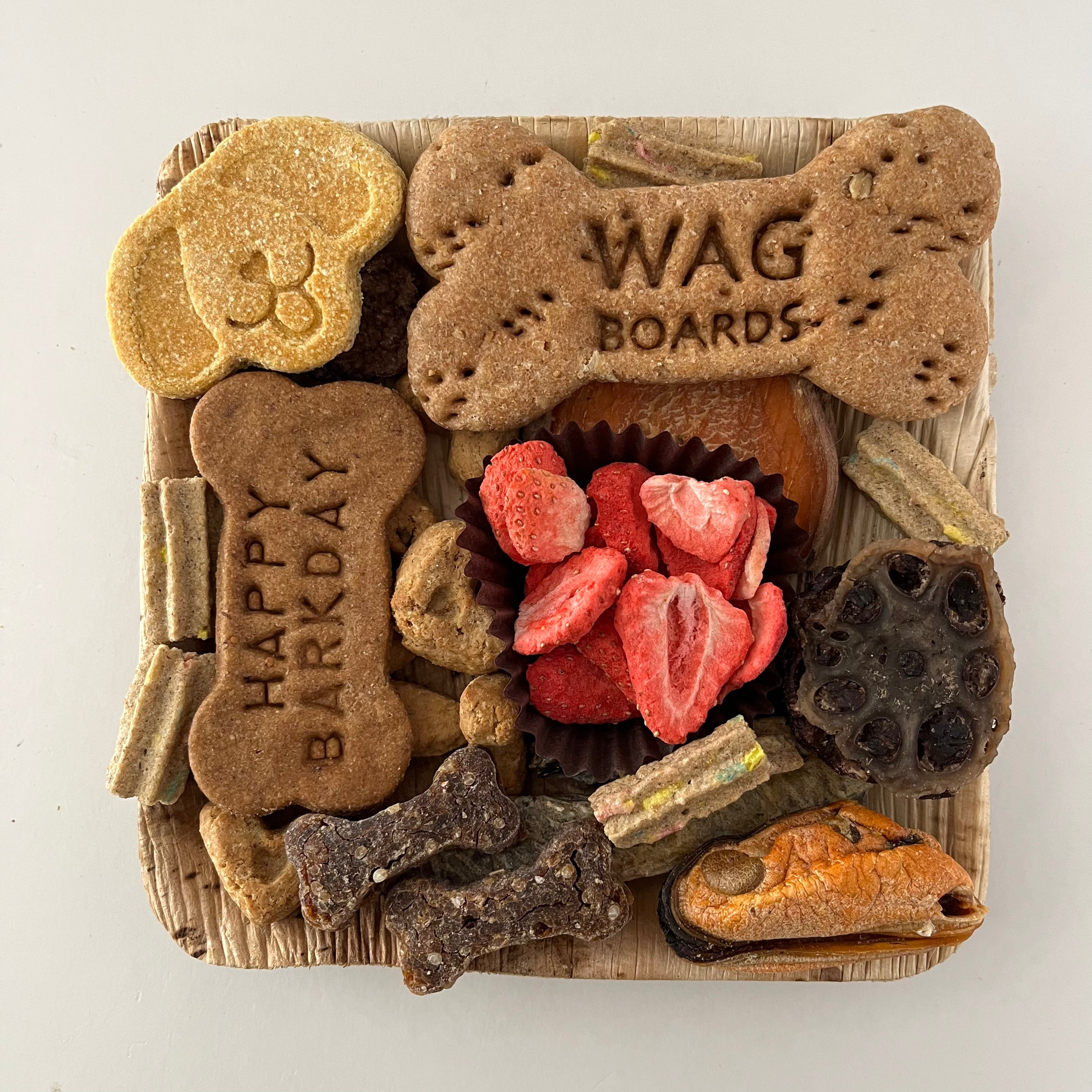Barkday Wagboard Dog Birthday Treat Assortment
