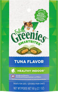 FELINE GREENIES SMARTBITES Hairball Control Cat Treats Tuna Flavor