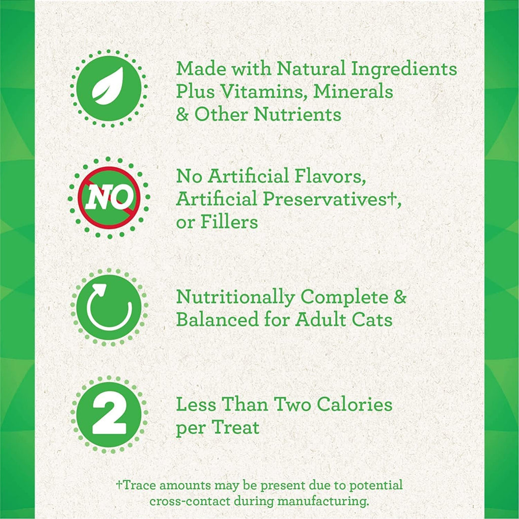 FELINE GREENIES SMARTBITES Hairball Control Cat Treats Tuna Flavor