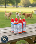 Halt II Dog Repellent Spray 1.5 oz Extra Strong Capsaicin Dog Deterrent 6-Pack
