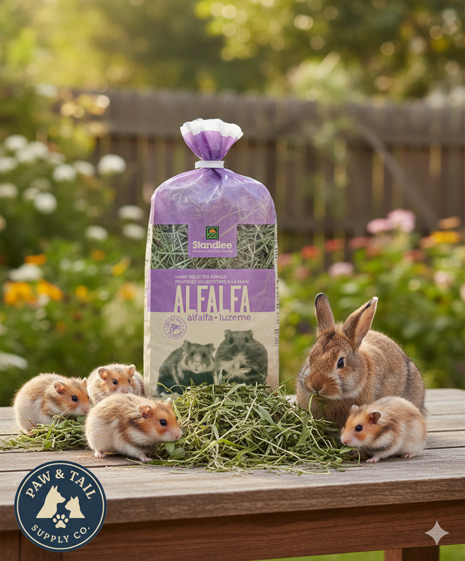 Premium Alfalfa Hay for Small Animals – Sun-Cured, All-Natural