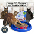 Bergan Turbo Scratcher Bundle with LED Ball and Extra Pads